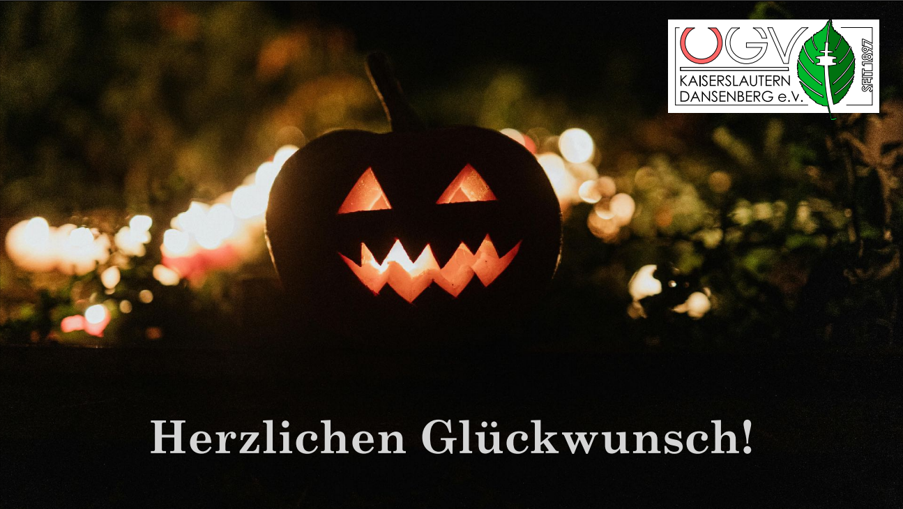 Preisverleihung zu Halloween